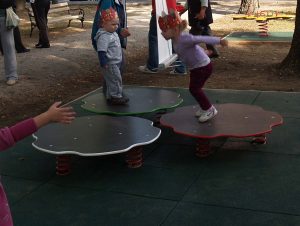 Skaklica na tri opruge, cvjetić