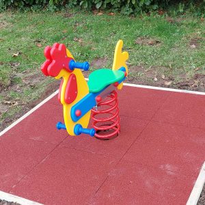 Njihalica na jednoj opruzi za jedno dijete, pijetlić