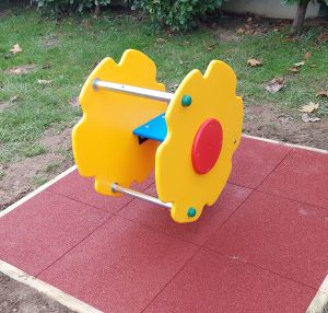 Njihalica na jednoj opruzi za jedno dijete, cvijet